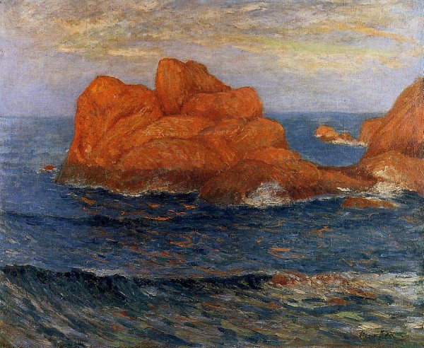 Red Rocks by Maxime Maufra